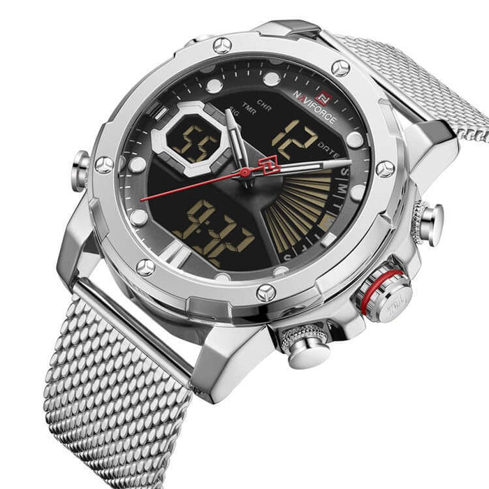 Waterproof Sports Quartz Watch for Men business style match