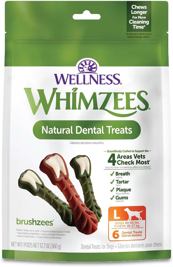 LRG 6 Dental Treats 40-60 LBS