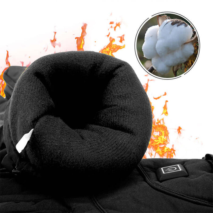 Winter Electric Heated Touchscreen Motorcycle Gloves touchscreen fingertip detail