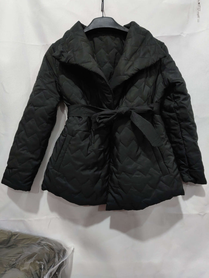 Winter Ripple Stitching Jacket casual japanese style.
