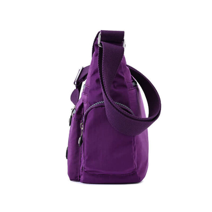 Women Shoulder Bags Multiple Pockets Waterproof Bag 24cm width.
