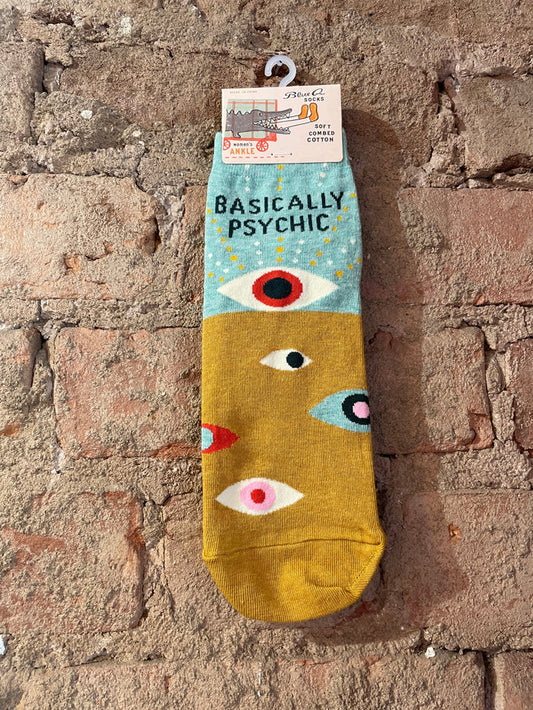 Women's Ankle Socks - Basically Psychic