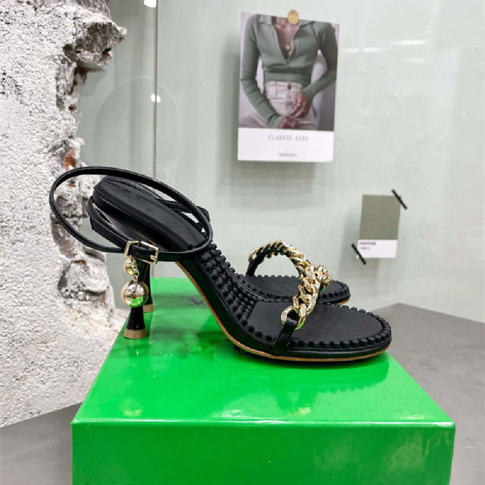 Women's Fashion Massage Fingerboard Leather Sandals Soft Supportive Footbed