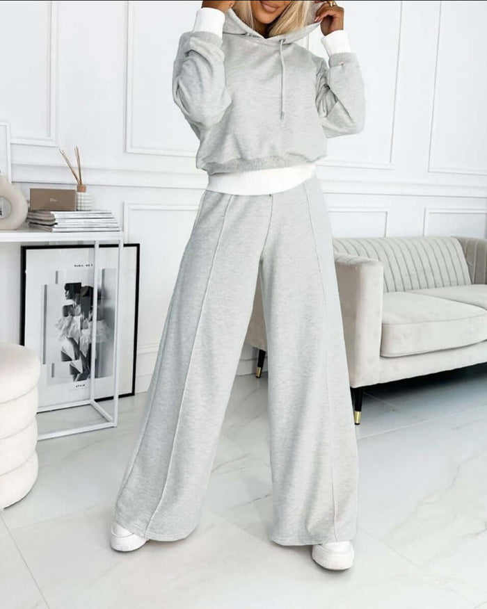 Womens Hoodie Suit size chart S to XXL.