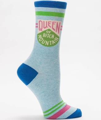 Queen of Bitch Mountain Socks