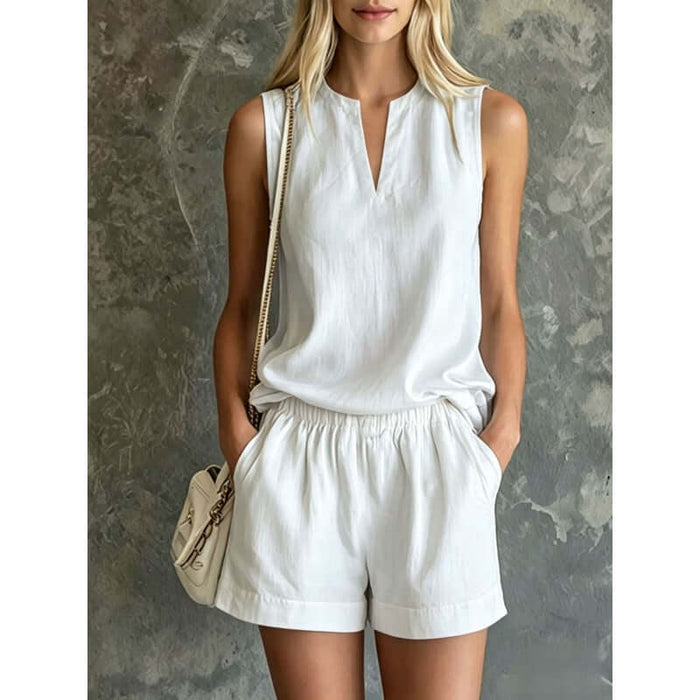 Women's Summer 2-Piece Lounge Set Soft Comfortable Material