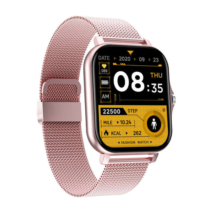 Single pink steel