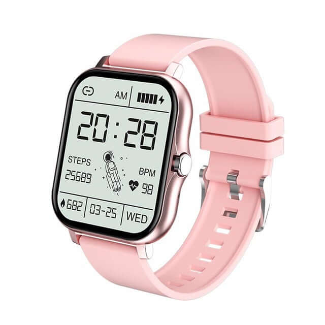 Y13 Smart Watch Pedometer Heart Rate Monitoring silver gray waterproof.
