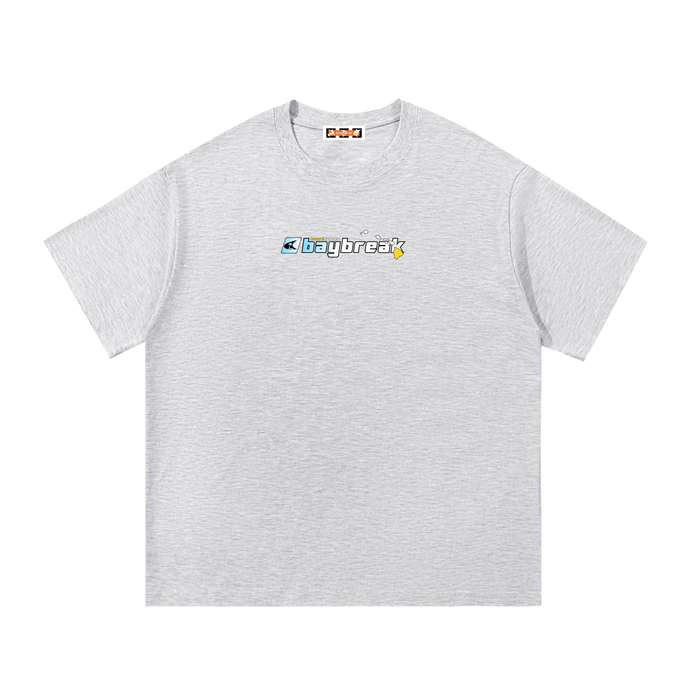 Y2K Hawaii Surf Collection – White Gray T-Shirt