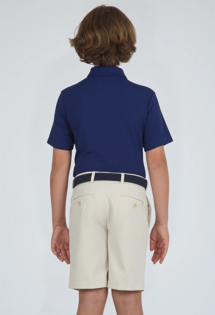Youth Solid Short Sleeve Polo