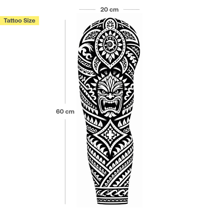 Zorn des Wächters Tattoo Sleeve